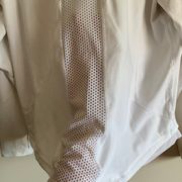 White Athletic Jacket - Picture 4 of 5